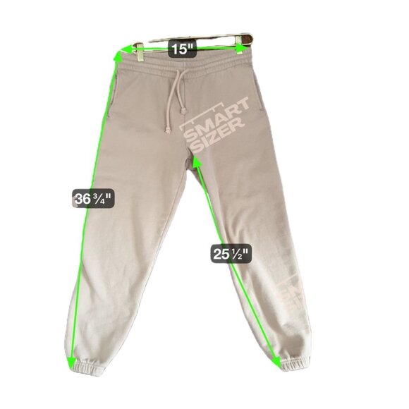 Aritzia TNA Cozy Fleece Perfect Sweatpants Women M Light Brown Comfort Cuffed - Picture 6 of 6